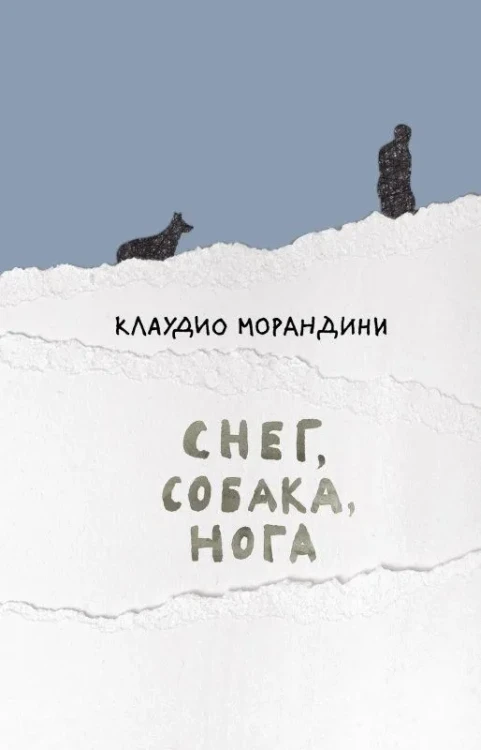 Клаудио М. Снег,собака,нога  .webp